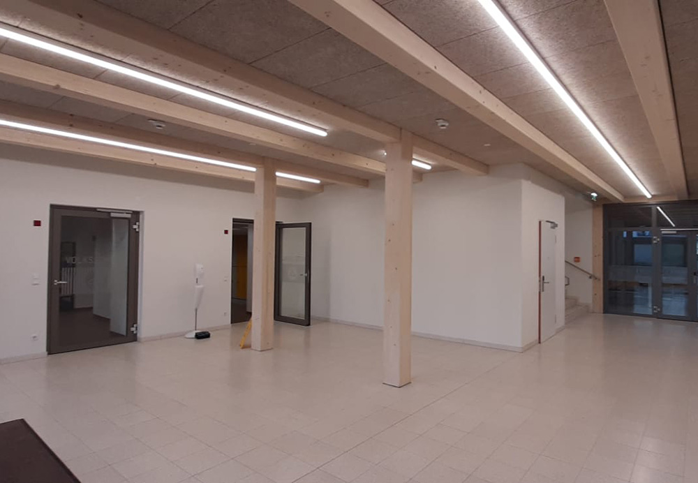 Innenraum Mittelschule