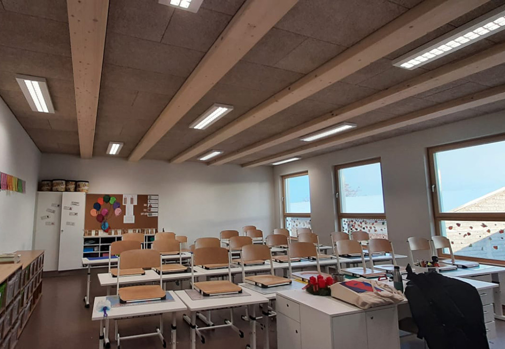 Klassenraum Mittelschule