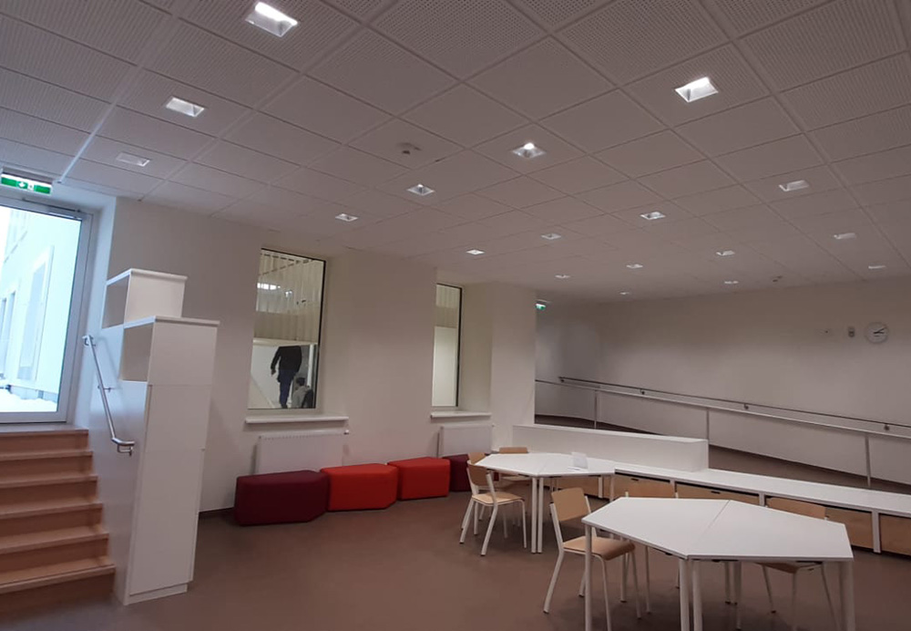 Innenraum Mittelschule